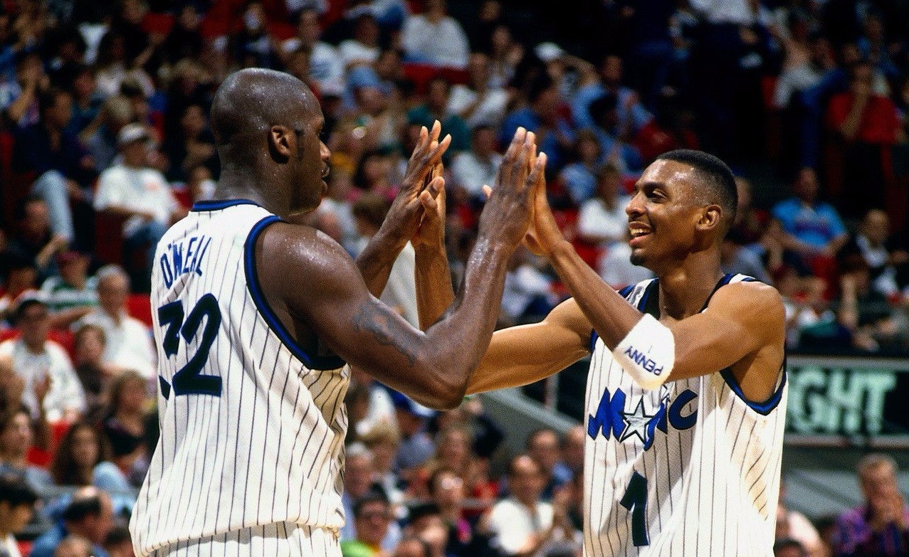 1992年nba选秀大会,奥兰多魔术队以第一轮第一顺位选中沙克-奥尼尔.