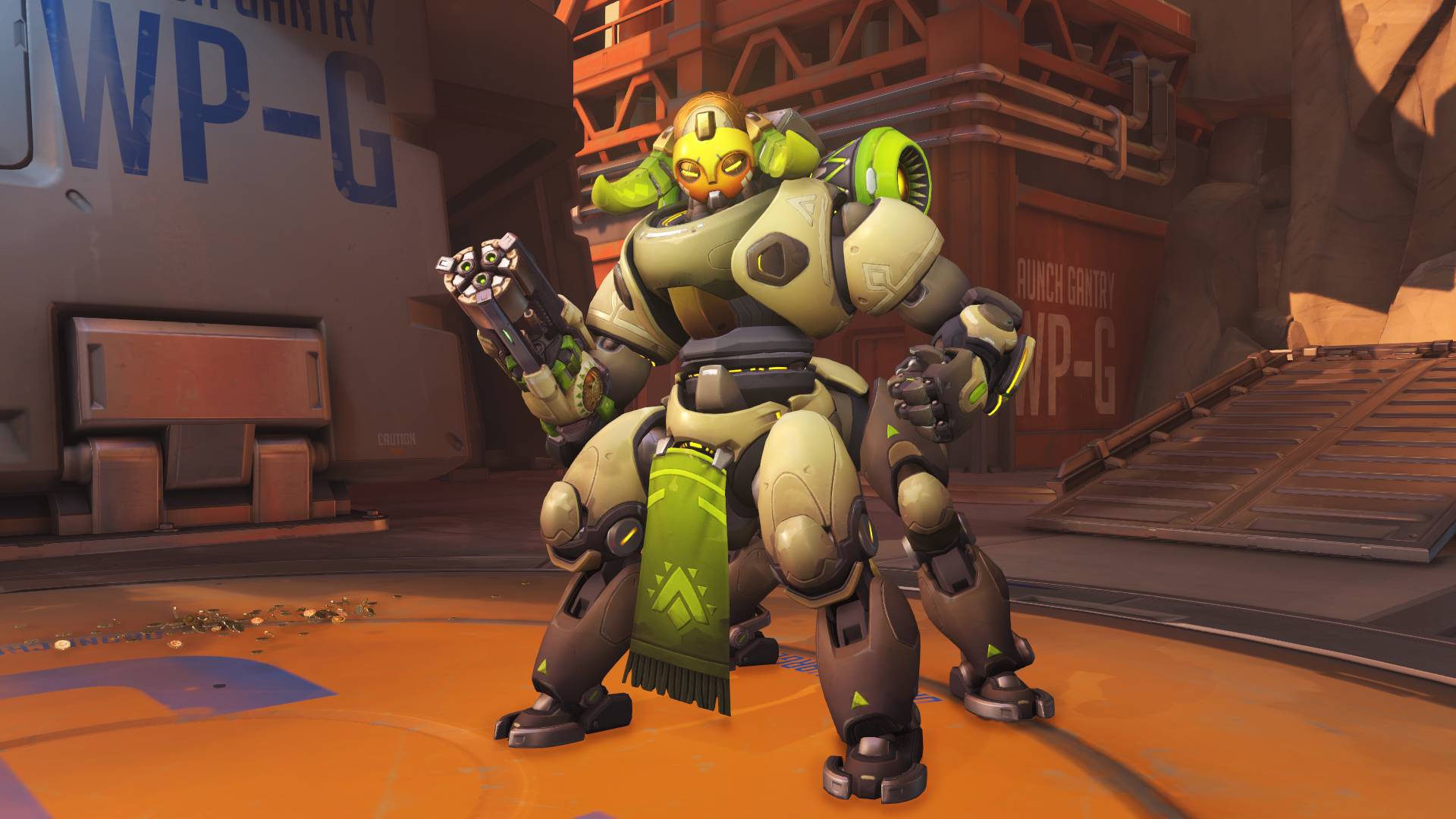 守望先锋新英雄奥丽莎雷打不动无坚不锤