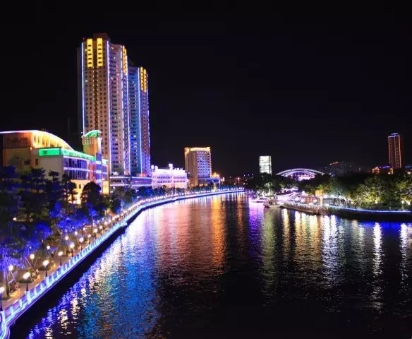 中山岐江夜游中山夜晚好玩的地方