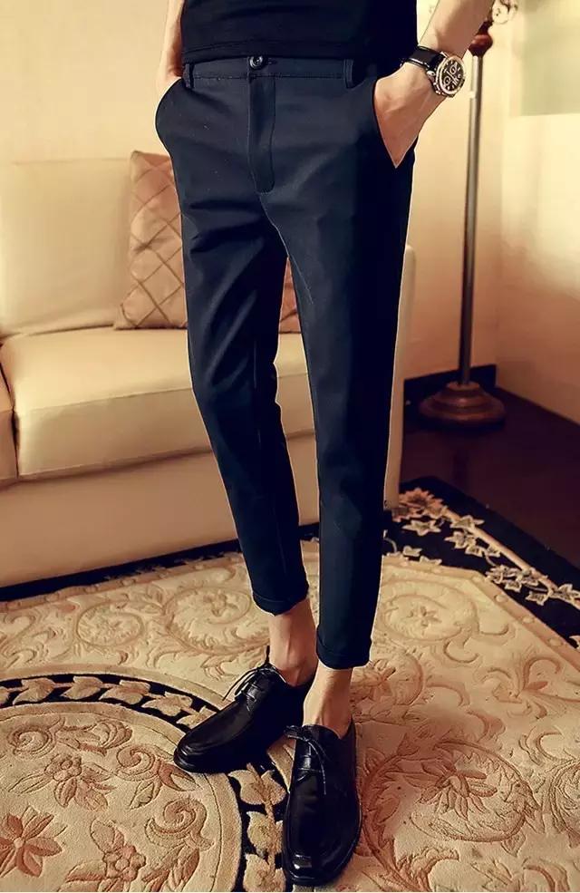 时尚又有型的男士九分裤搭配,你会么?