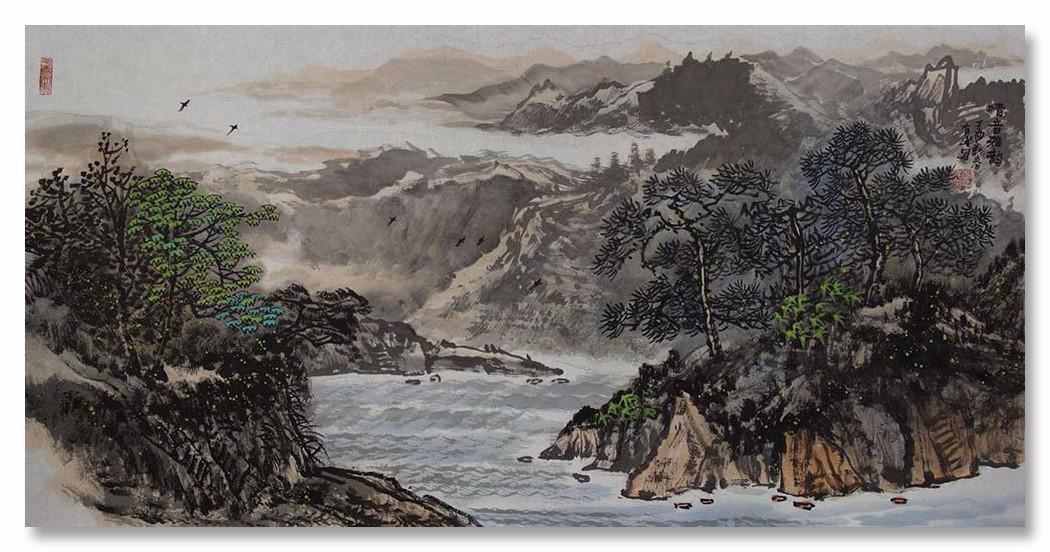 王有民:山脉连亘,立意深远