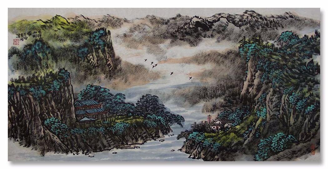 王有民:山脉连亘,立意深远