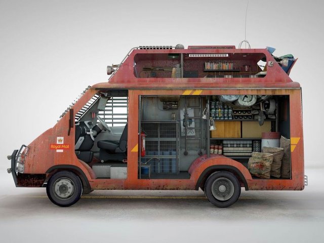 丧尸爆发时,这样改装车能活久一点