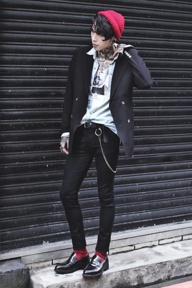 趁着x热潮来点存在感十足的视觉系穿搭