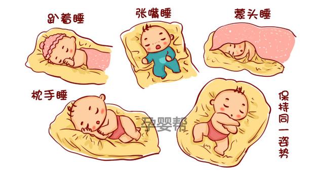 宝宝这几种睡姿很危险!爸妈要注意啦