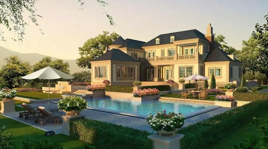 景田居士:青龙高起主富贵,白虎见水财源来!