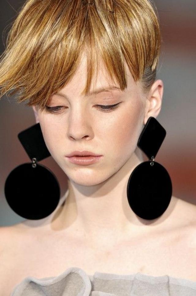 夸张大码耳环热潮强势来袭今年夏日你拥有了吗