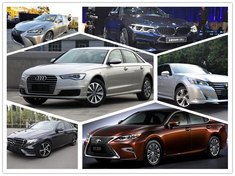 皇冠比宝马5系保值A6L跌出前五 商务座驾谁最