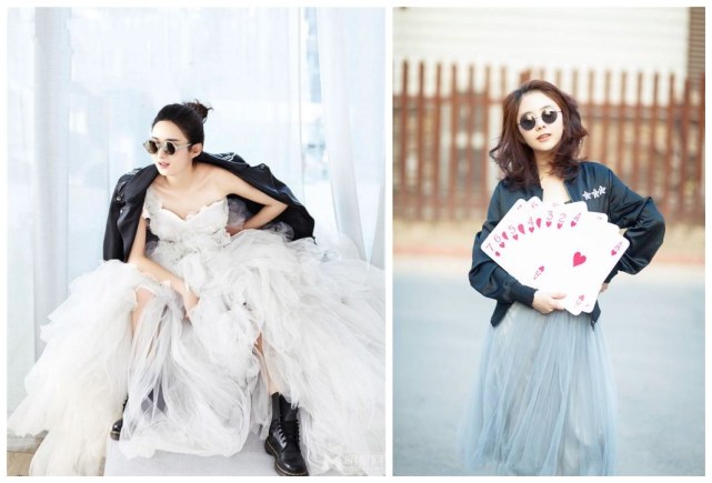 同样娃娃脸,赵丽颖谭松韵甜美装扮,差距还挺大的