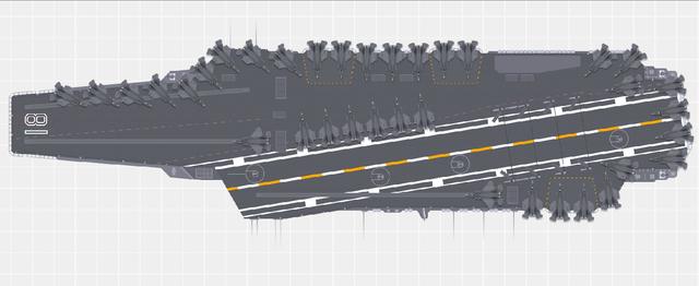 中国002型航空母舰:排水量达8万吨装备国产弹射器