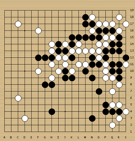 第三谱 1-50(即101-150)黑47并,冷静的棋形,姜东润该忍的时候确实很有