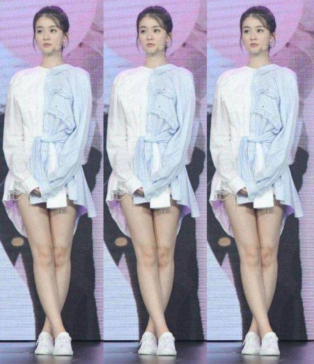 曲妖精的背带裤玩出新境界,比杨幂还会穿
