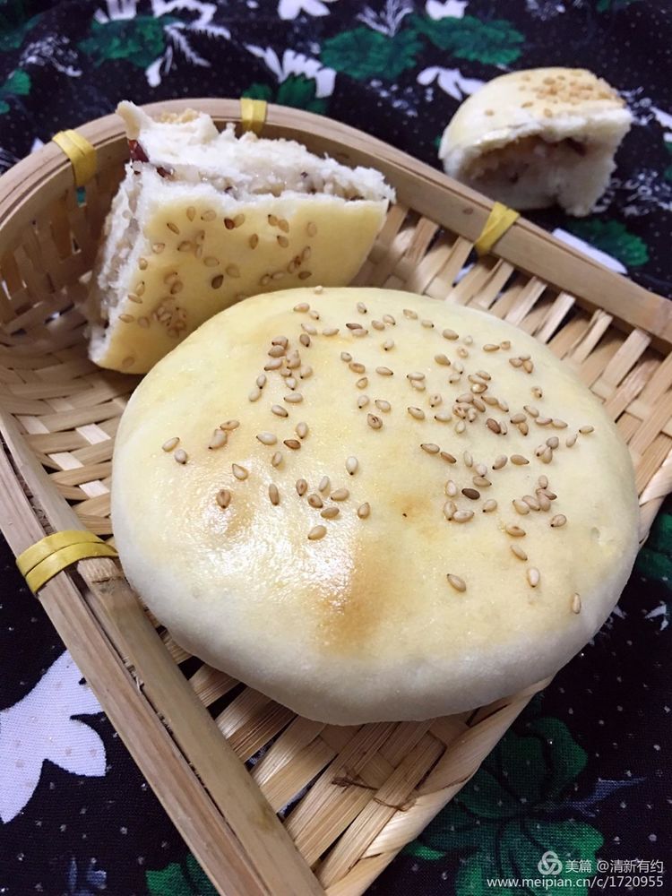 简易版糯米红枣酥饼