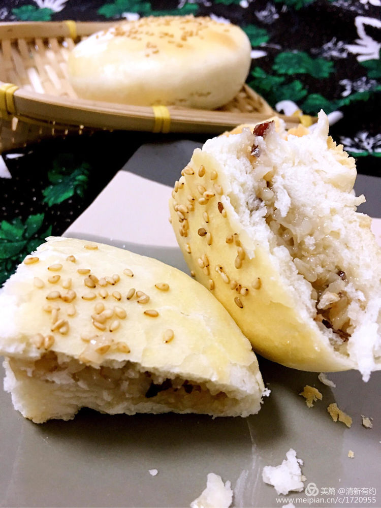 简易版糯米红枣酥饼