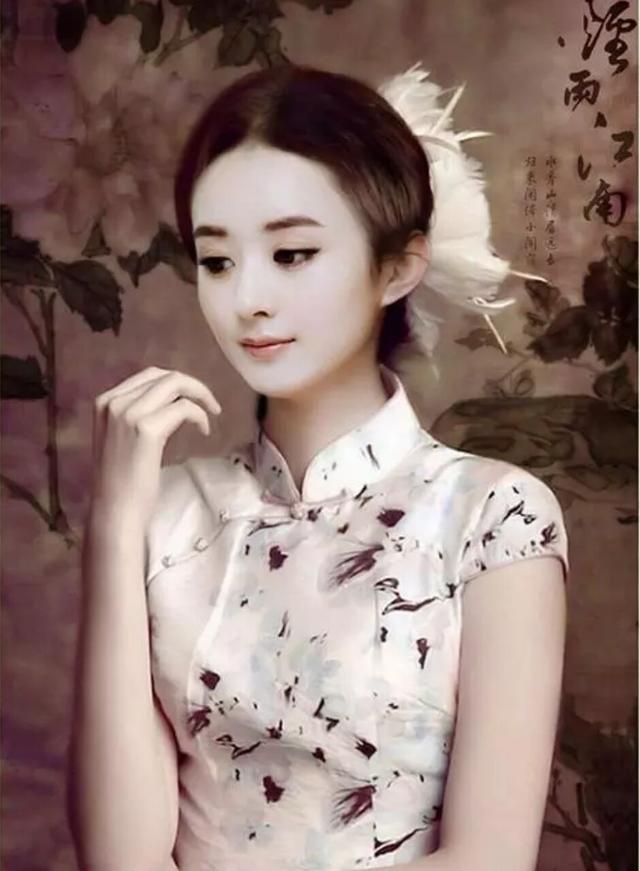 女明星穿上旗袍,赵丽颖虐恋情深,刘诗诗倪妮惊艳