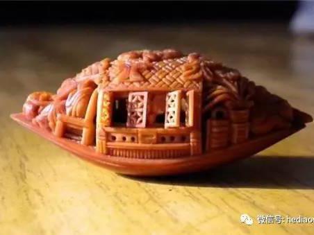 宋水官赵英胜核雕名作欣赏一刀一刻尽显世间神情