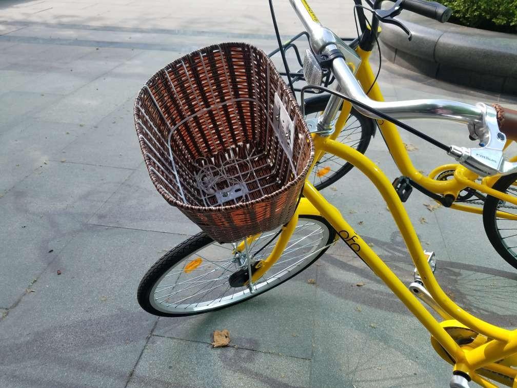 ofo小黄车最新推出的这款车型分明就是情侣出行专用"神器"