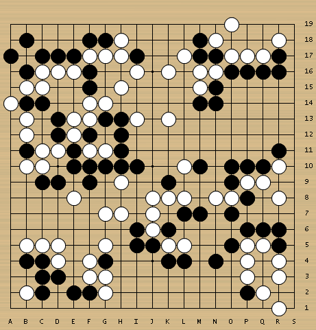 典型的"狗狗流"alphago自我对局欣赏与学习(8)