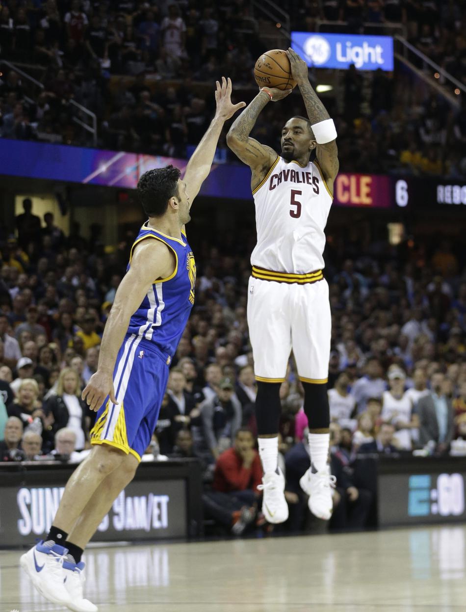 JR史密斯是总决赛效率之王 救赎之旅被詹姆斯