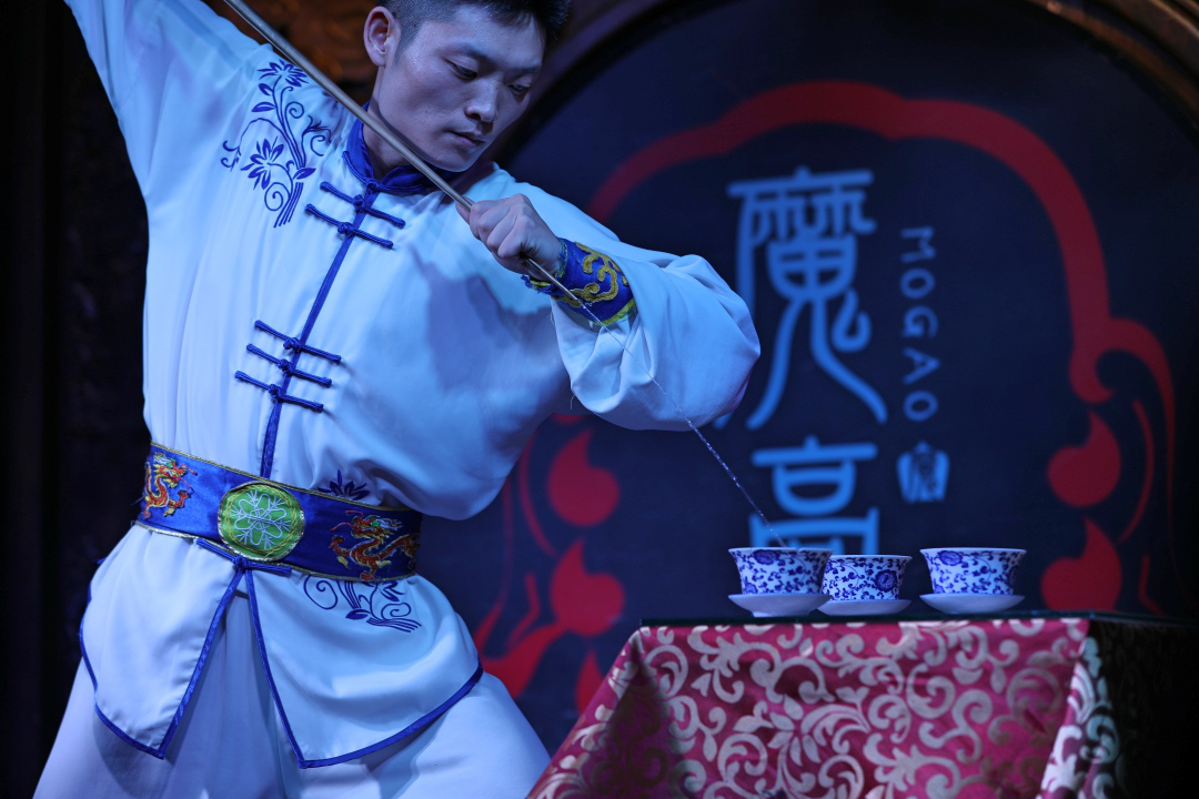 长嘴壶茶艺是传统文化中一枝独秀的技艺