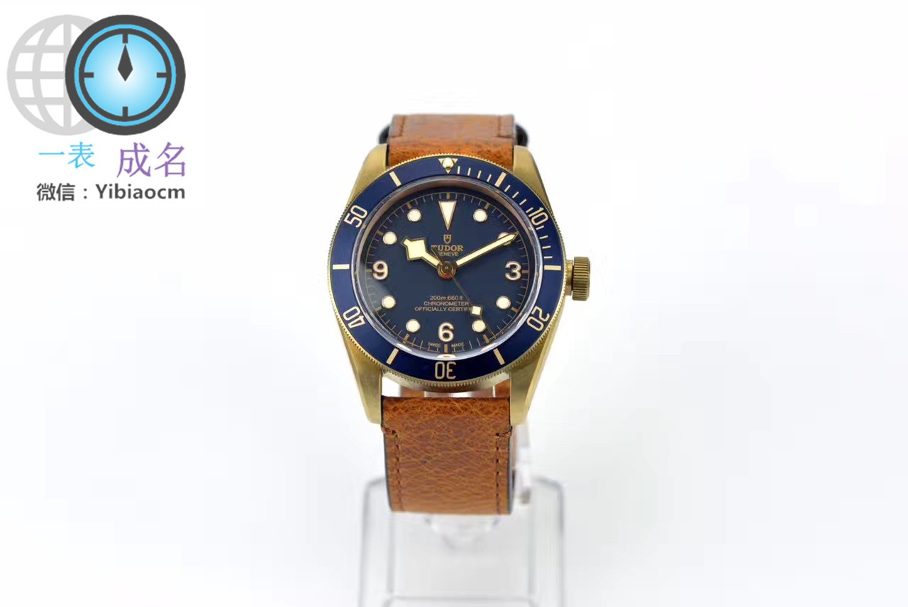 帝舵蓝铜花男士腕表友情推荐