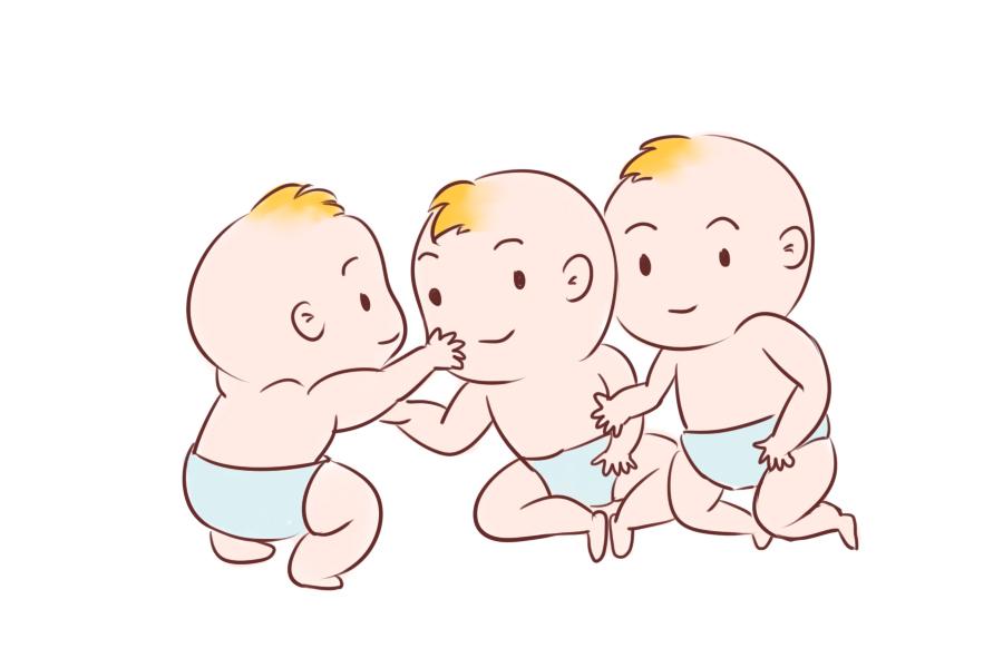 万一不小心生了三胞胎,该怎么喂呀
