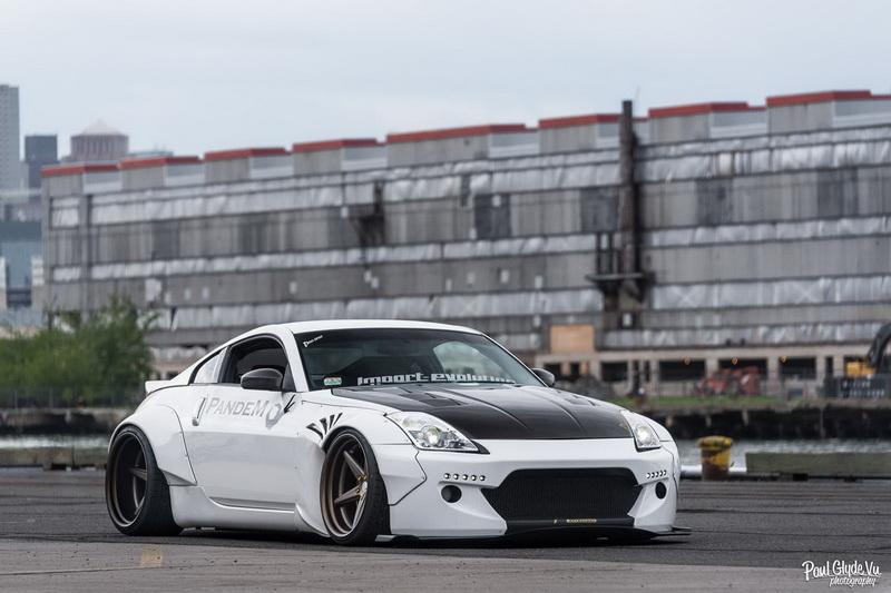 日系淑女的情怀东瀛宽体白武士370z