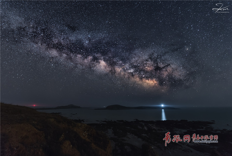 青岛:浩瀚星空美得令人窒息
