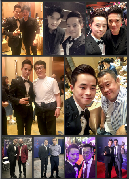 潮男集团魔力show参加上海国际电影节成龙电影周之夜