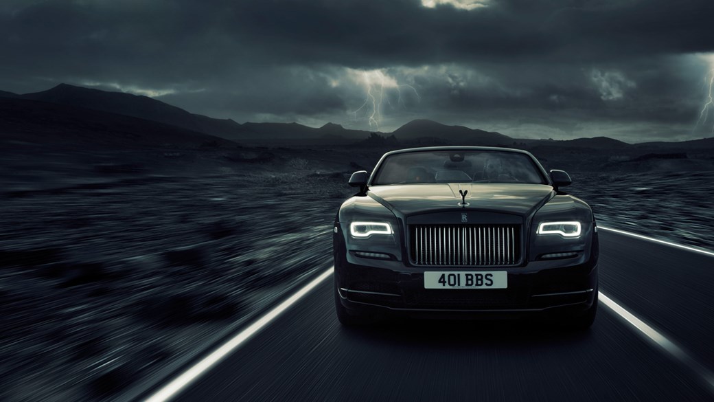 劳斯莱斯曜影黑色徽章 除了高贵再没有别的形容词