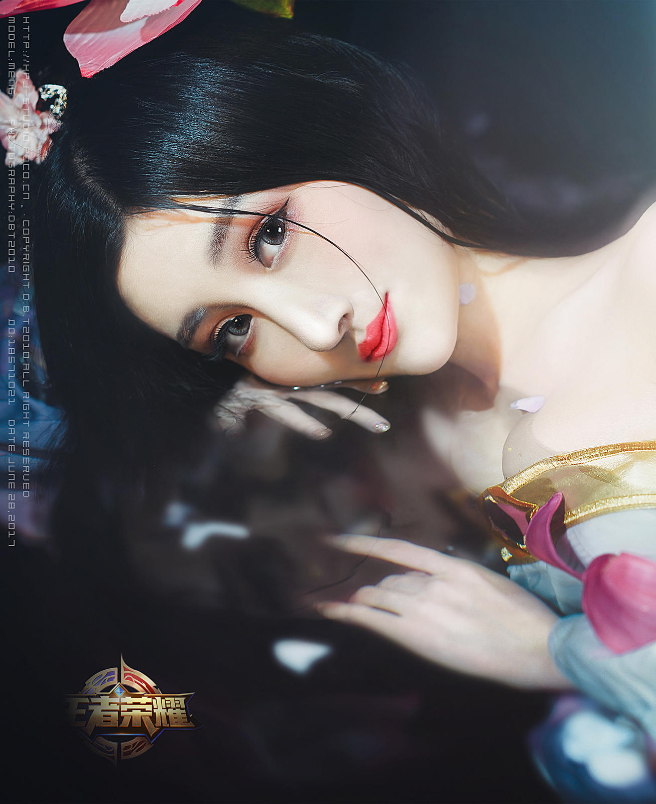 网红沈梦瑶演绎王者荣耀绝美貂蝉