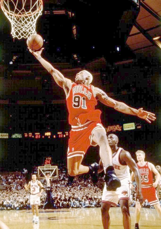 身高体重弹跳无一出众,却7获篮板王 7次一防|罗德曼|球员|篮板王_新浪