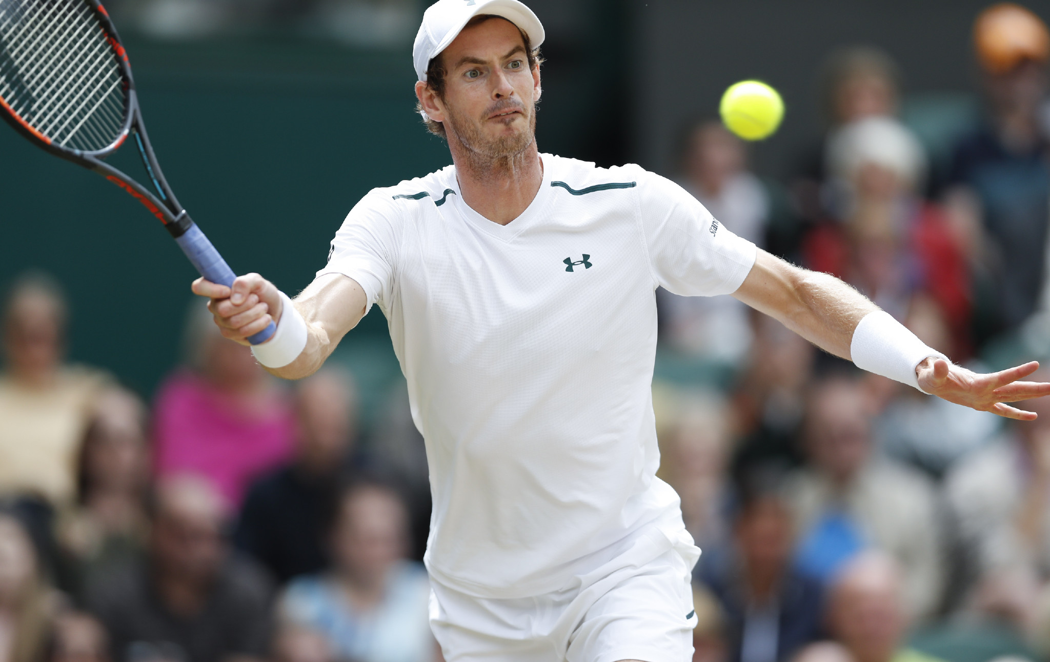 温网男单四分之一决赛:穆雷对阵奎雷伊