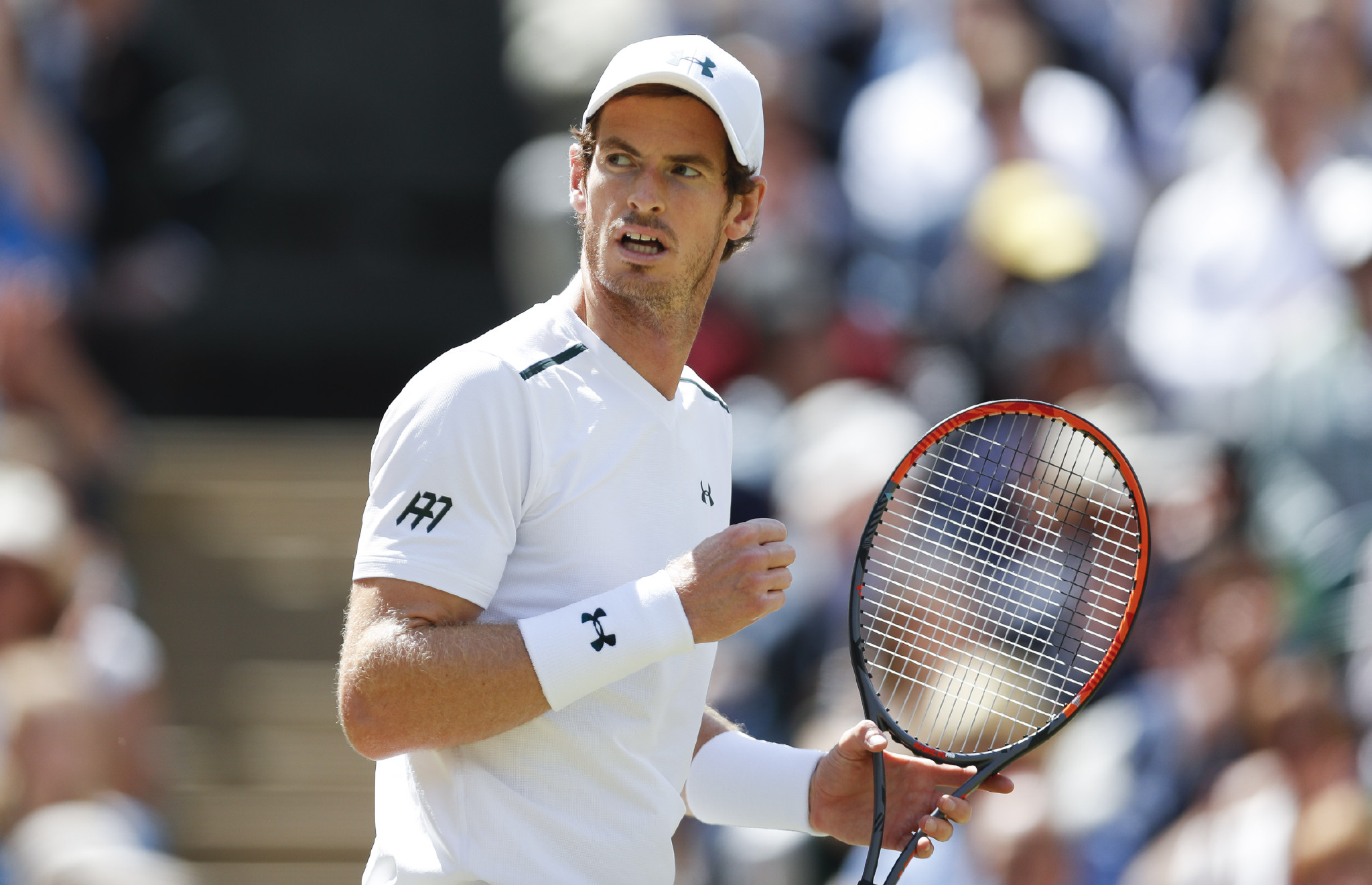 温网男单四分之一决赛:穆雷对阵奎雷伊