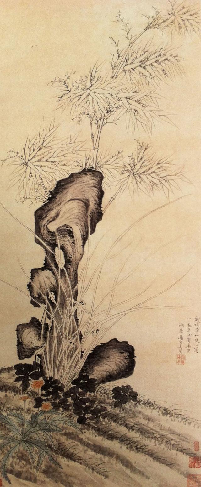 四百年前女画家马湘兰作品:最爱兰花,画兰大半生!