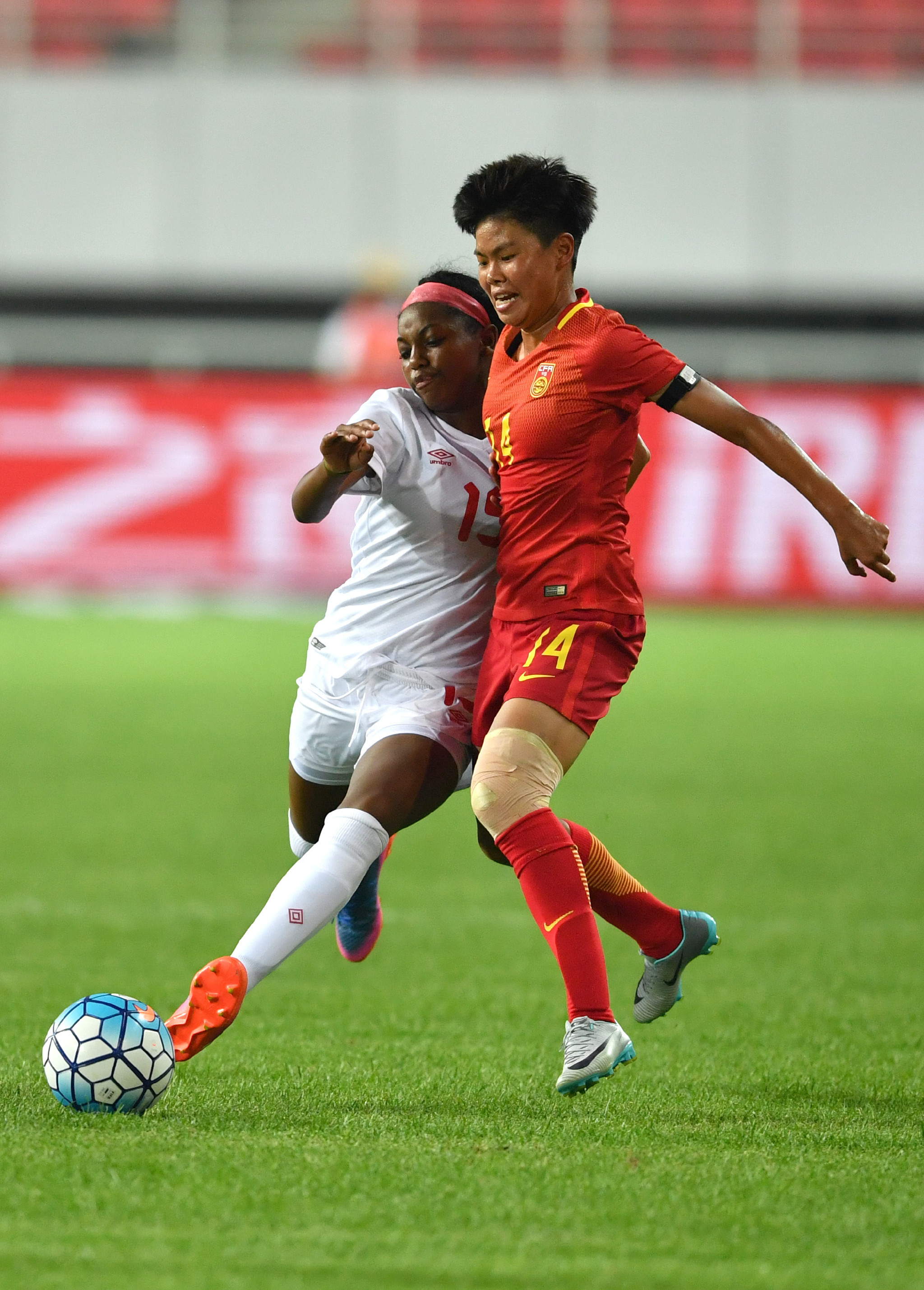 中国足协国际青年女子足球锦标赛:中国胜加拿大