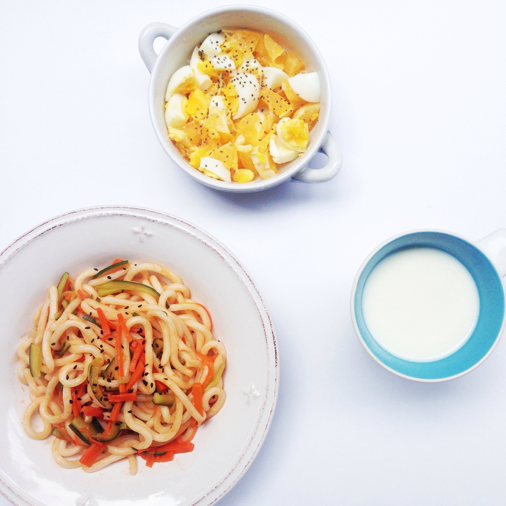 单身狗的个人的营养午餐 色香味俱全的午餐唯美图片