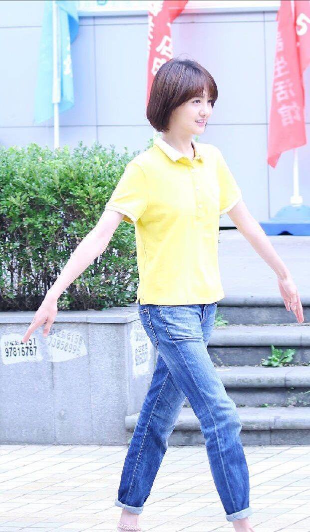 娱乐圈女星都迷短发佟丽娅知性郑爽俏皮