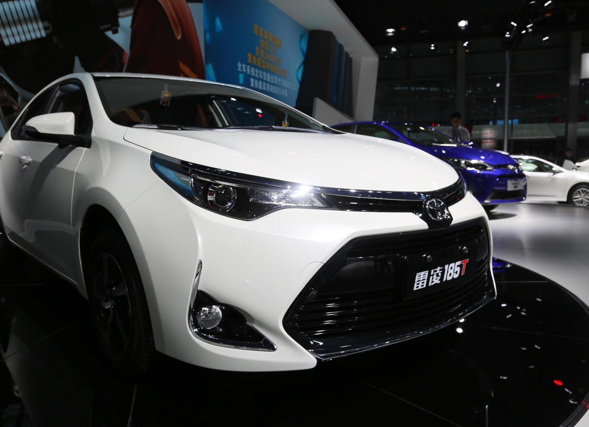 广汽丰田雷凌185t,10万级别家轿,车展实拍!