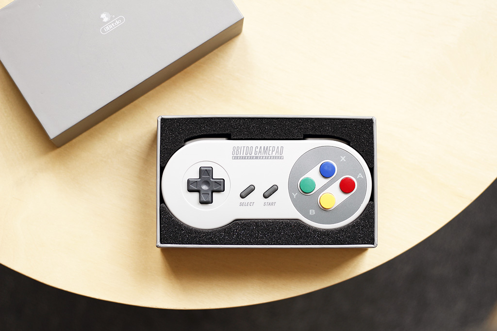 任天堂switch好搭档 八位堂sfc30蓝牙游戏手柄