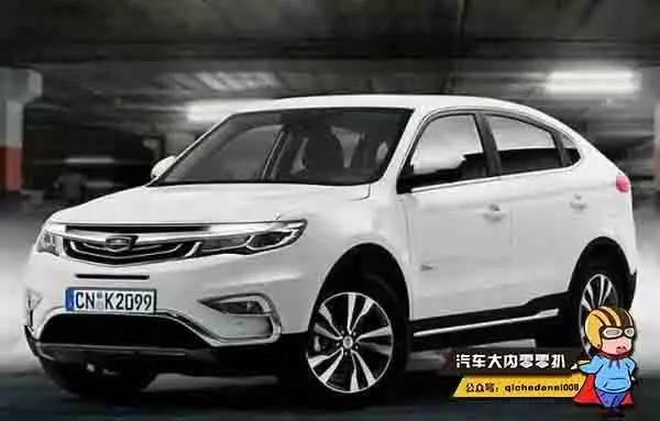 轿跑SUV风乍起,吉利博越Coupe谍报
