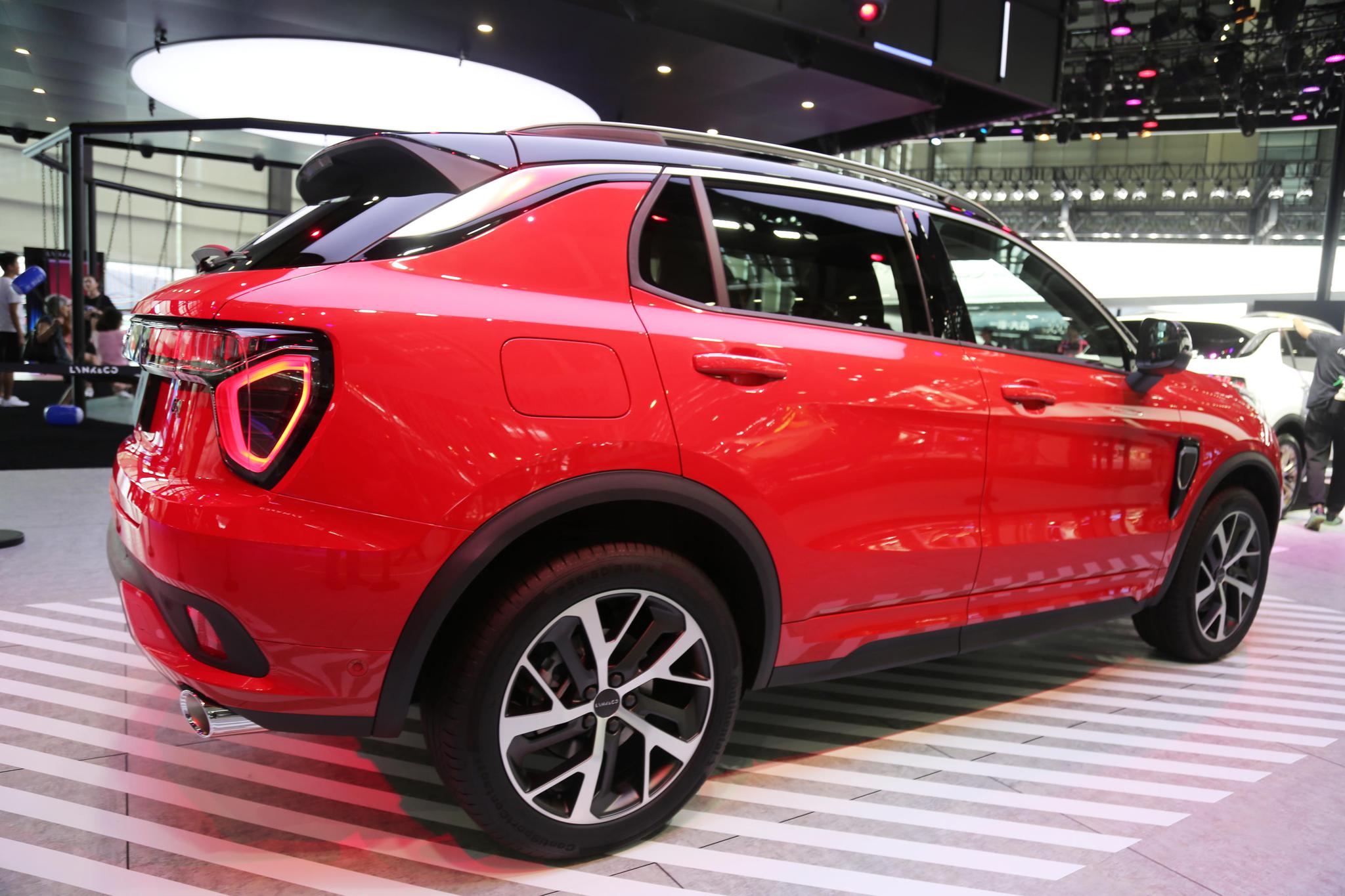 领克01准量产车,吉利联姻沃尔沃诞生品牌,车展实拍