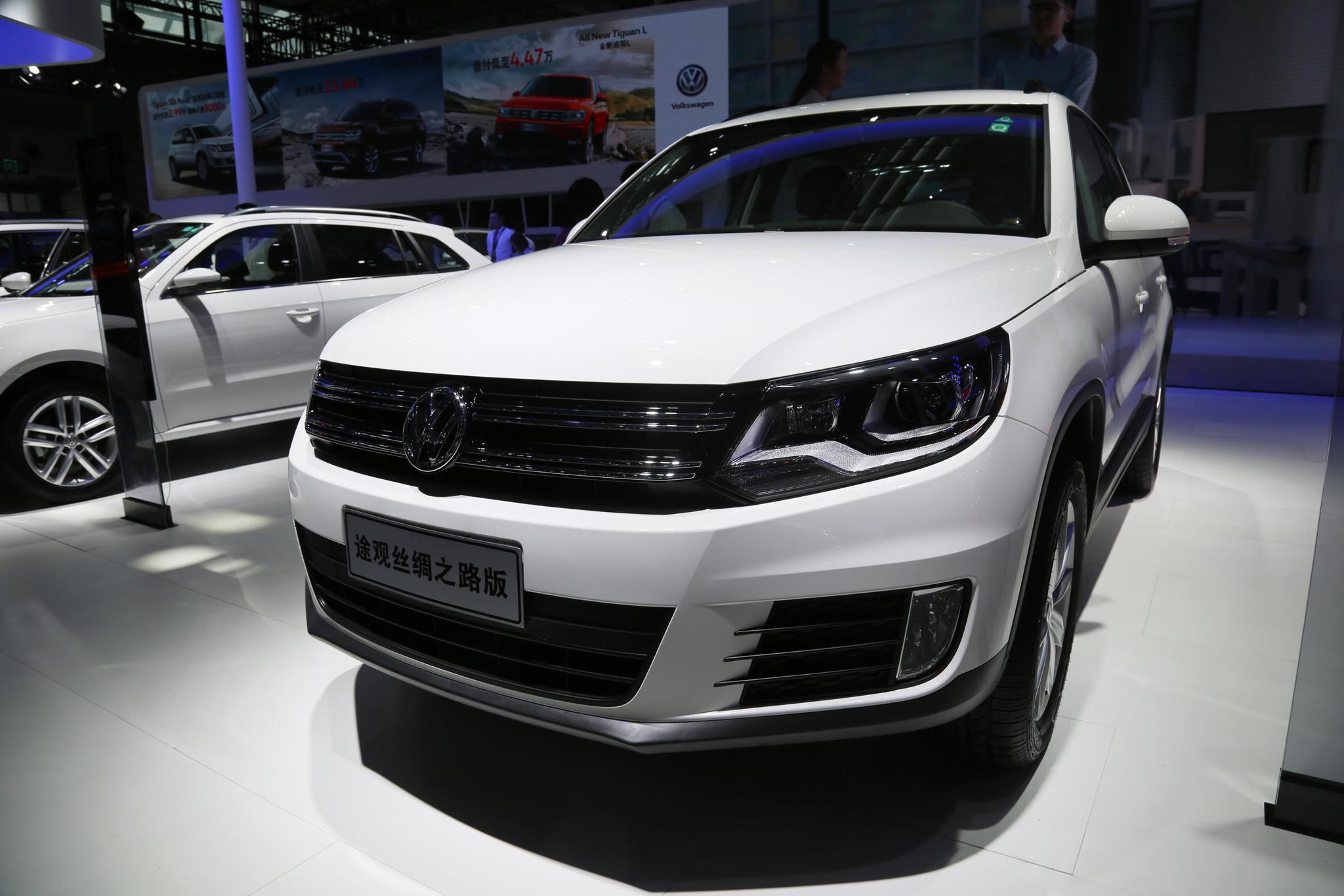 途观丝绸之路版,最贵不到24万大众车,车展实拍!