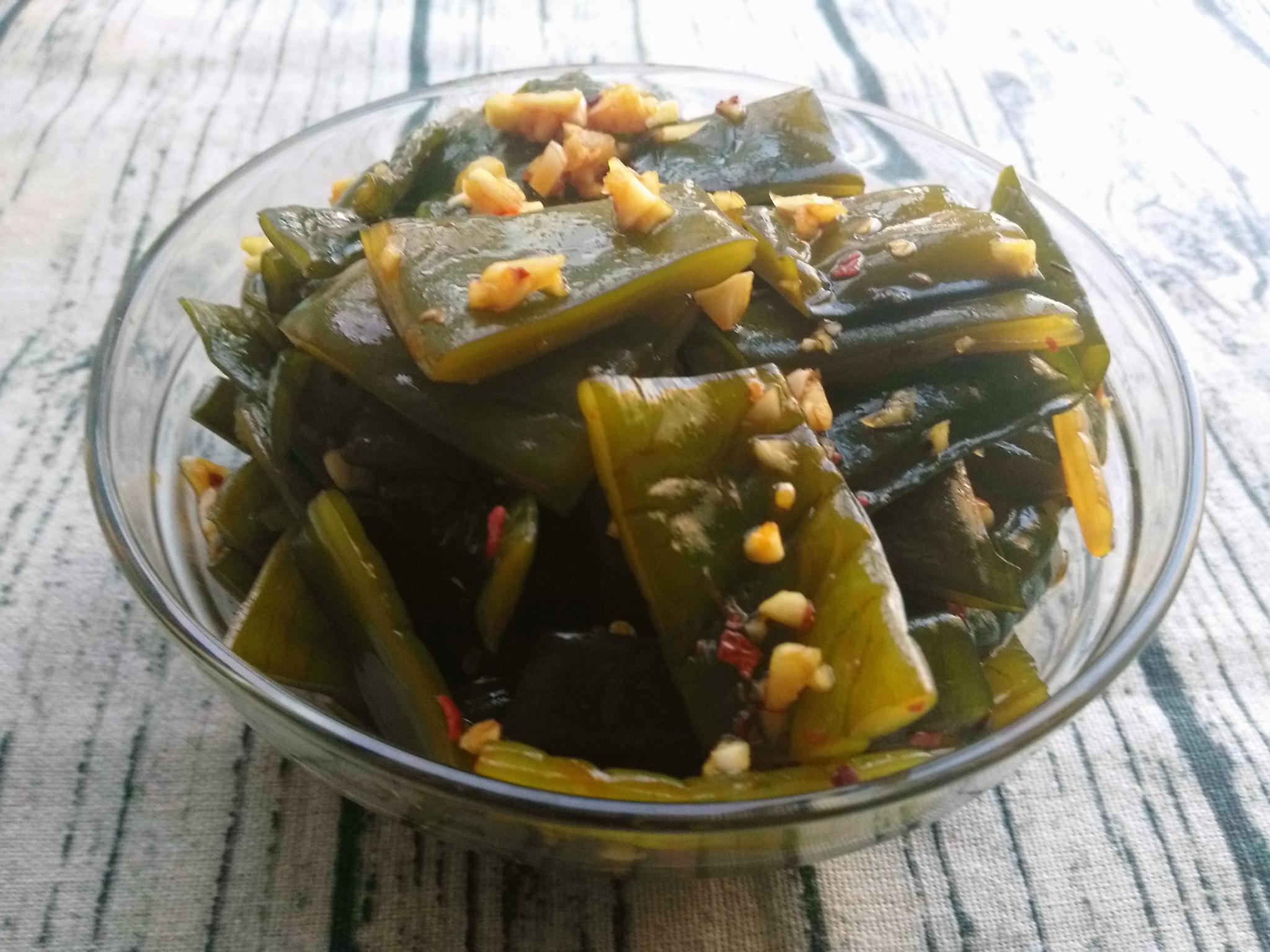 香辣脆爽的凉拌海白菜 再也不用担心没有食欲了