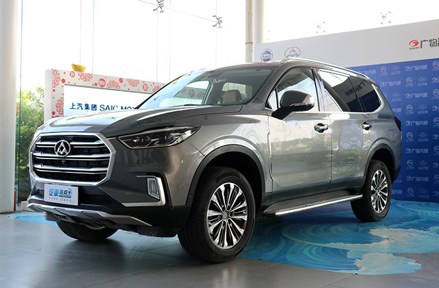 硬派越野兼具都市气派 上汽大通d90到店实拍