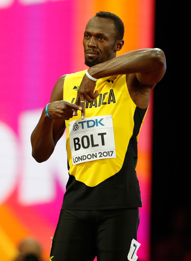 田径世锦赛:博尔特晋级男子百米半决赛