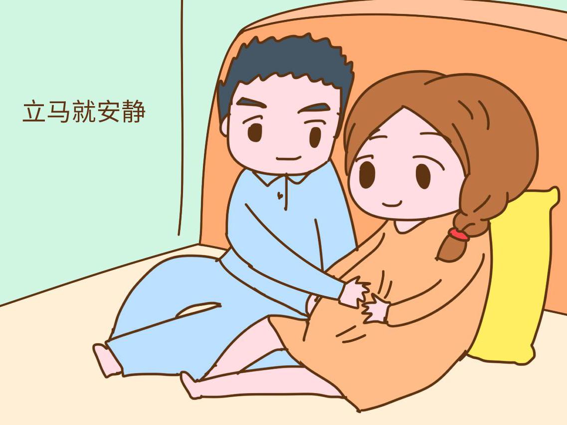 为啥宝爸摸肚子胎儿就不肯动终于有人讲清楚了