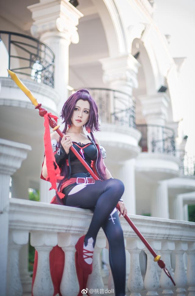 cos全职高手唐柔战斗法师寒烟柔,叶修操作这样角色