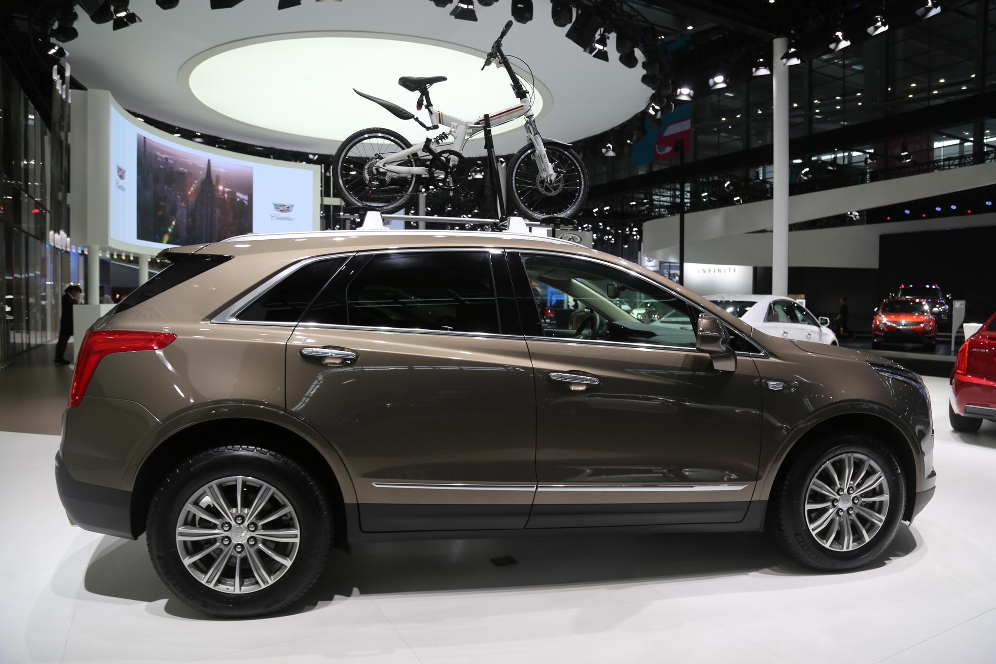 凯迪拉克xt5新美式都会suv车展实拍