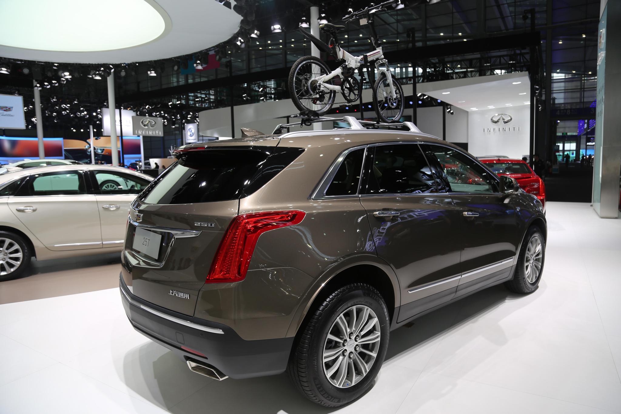 凯迪拉克xt5新美式都会suv车展实拍